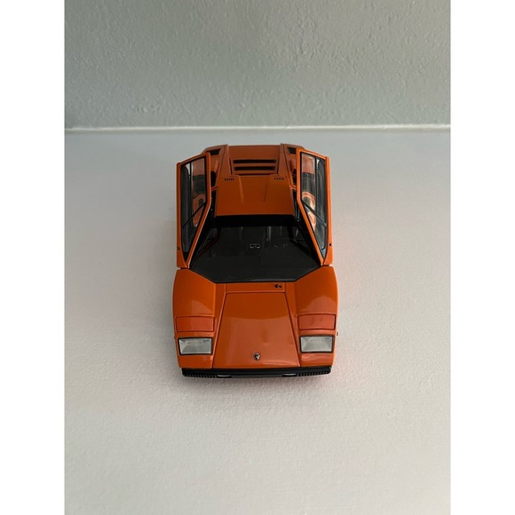 1/18 Kyosho Lamborghuini Countach Lp400 Orange - Picture 8 of 10